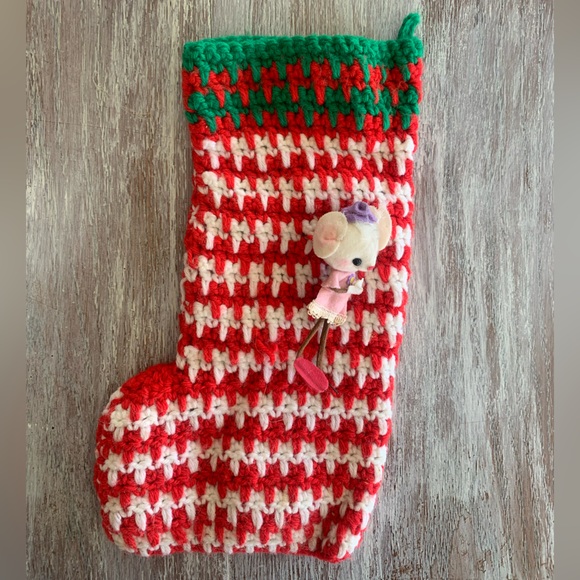 Handmade Other - 🌿🎄Handmade Crochet Children’s Christmas Stocking